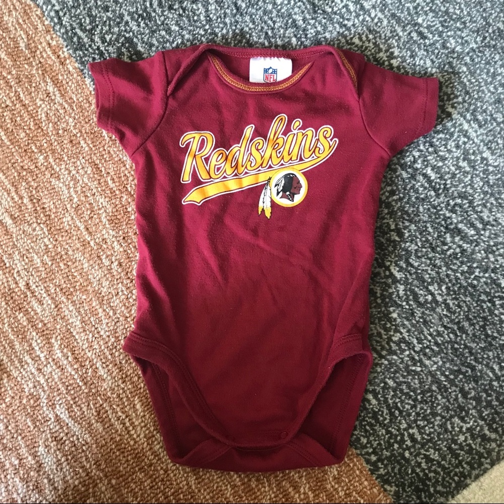 Redskins onesie jersey